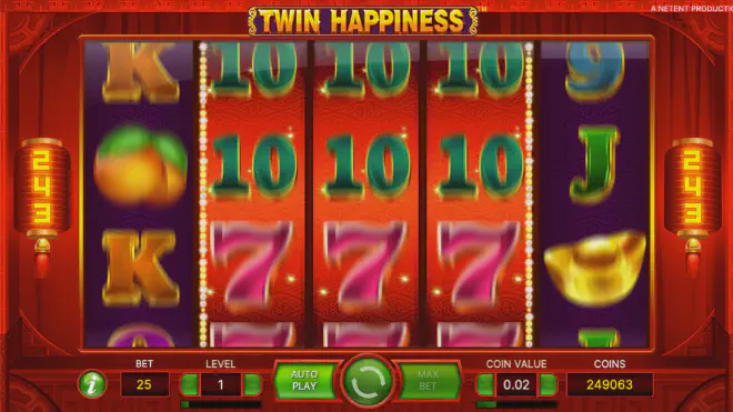 Опитайте Twin Happiness - вълнуващия онлайн слот на NetEnt